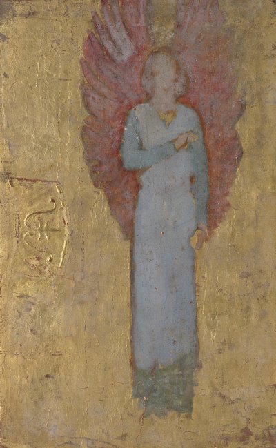 ábra Tanulmány egy angyalról alkotó: Edwin Austin Abbey