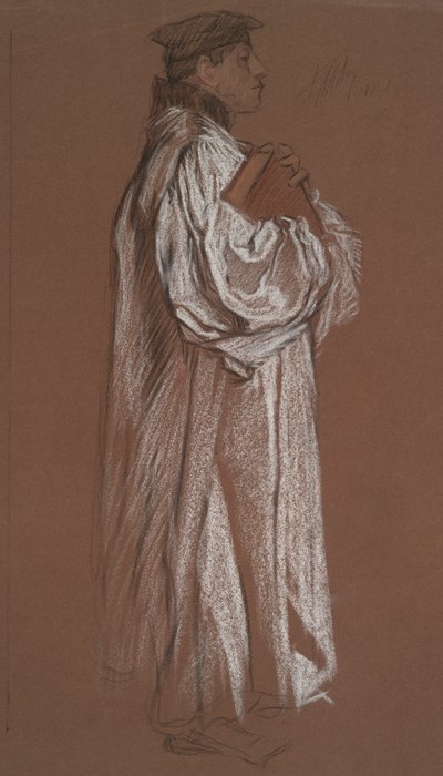 A Katalin perének figurája alkotó: Edwin Austin Abbey