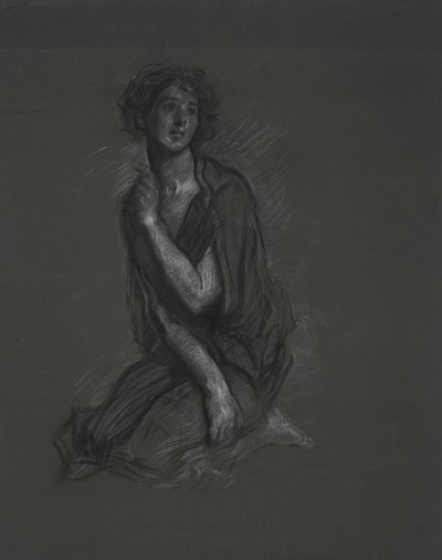 ábra tanulmány alkotó: Edwin Austin Abbey
