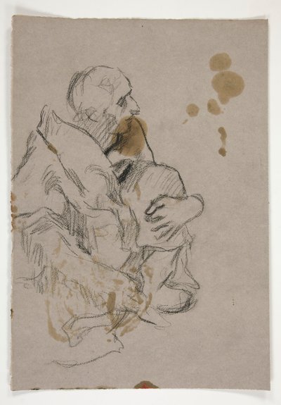 ábra tanulmány a alkotó: Edwin Austin Abbey