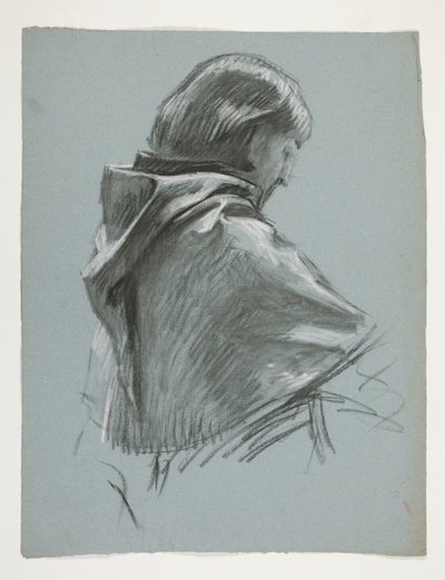 Ábratanulmány Arthur király számára alkotó: Edwin Austin Abbey