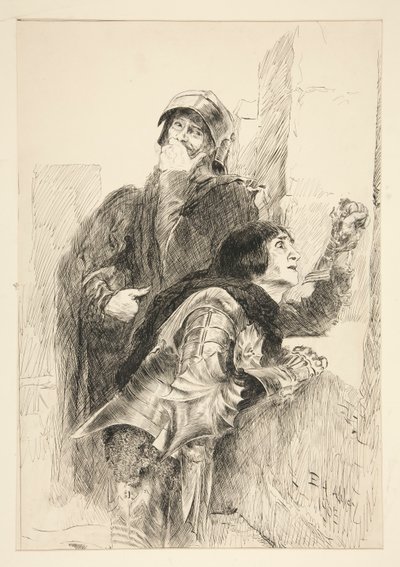 Gloster: alkotó: Edwin Austin Abbey