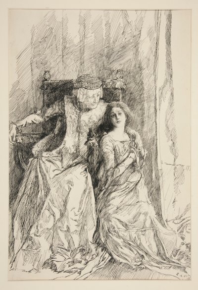 Helena: alkotó: Edwin Austin Abbey