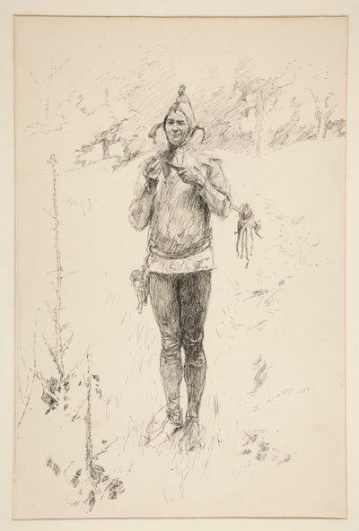 Jaques: alkotó: Edwin Austin Abbey