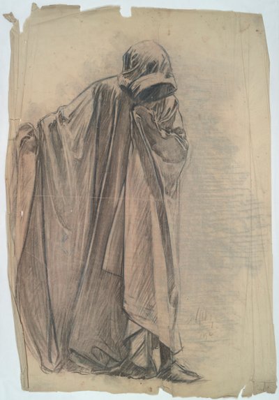 Arimatheai József, ábratanulmány a számára alkotó: Edwin Austin Abbey