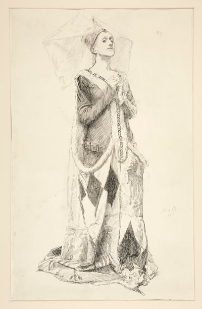 Lady Anne Nevill, III. Richárd királytól alkotó: Edwin Austin Abbey
