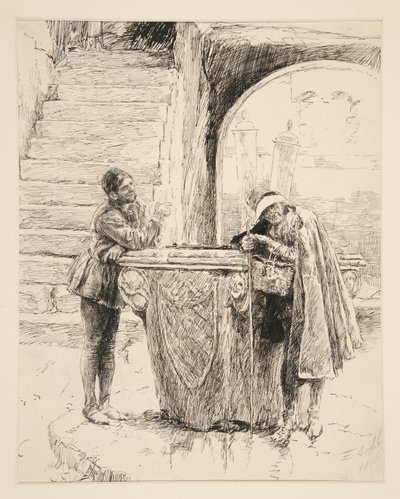 Launcelot: alkotó: Edwin Austin Abbey