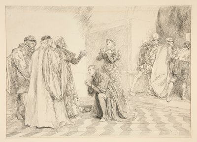 Csillogó: alkotó: Edwin Austin Abbey