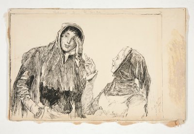Úrnő gyorsan: alkotó: Edwin Austin Abbey
