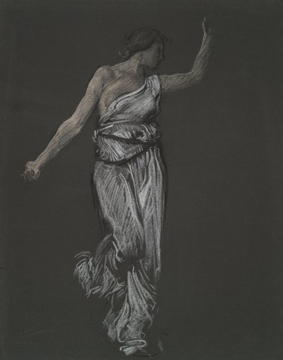 Lehetséges alaktanulmány a alkotó: Edwin Austin Abbey