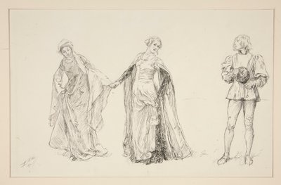 Rosalind: alkotó: Edwin Austin Abbey