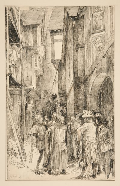 Sekély: alkotó: Edwin Austin Abbey