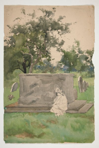 Vázlat ehhez alkotó: Edwin Austin Abbey