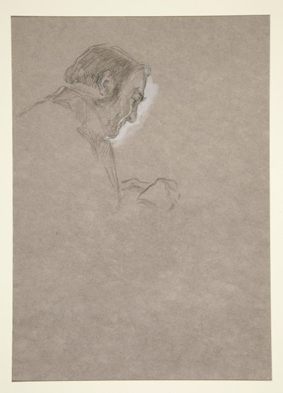 Tanulmány. Érsek Templom Király koronázása alkotó: Edwin Austin Abbey