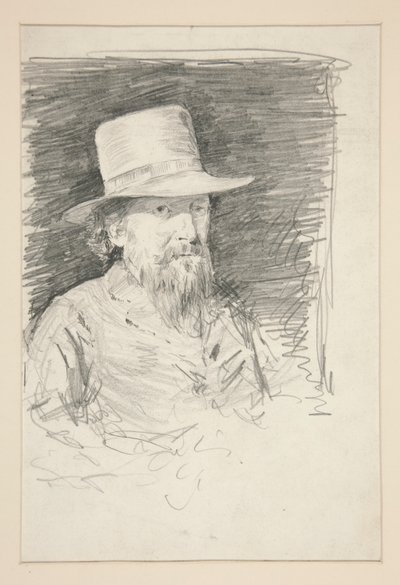 Tanulmány Meade tábornoknak: vázlat a pennsylvaniai Harrisburg állam fővárosának falfestményéhez, 1902-1911 (John Singer Sargent készítette el) alkotó: Edwin Austin Abbey