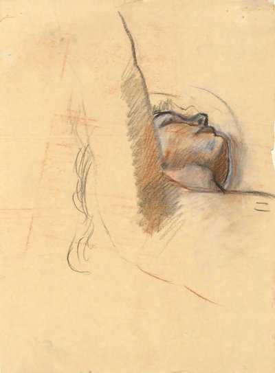 Study for The Spirit of Light – falfestmény a Pennsylvania állambeli Harrisburg állam Capitol épületében, 1902-1911 (John Singer Sargent fejezte be) alkotó: Edwin Austin Abbey