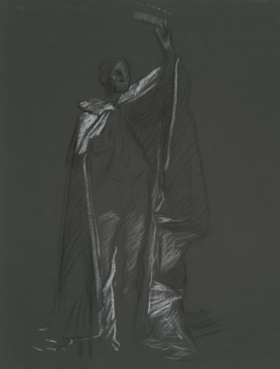 Study of Peer for alkotó: Edwin Austin Abbey