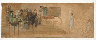 A szavalat alkotó: Edwin Austin Abbey