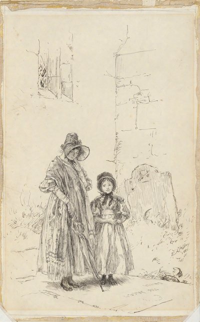 A vikárius, A csendes életből alkotó: Edwin Austin Abbey