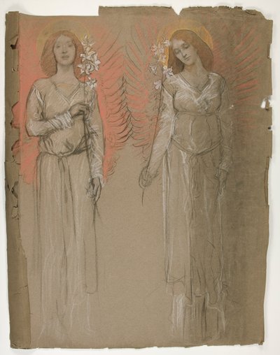 Két angyal alkotó: Edwin Austin Abbey