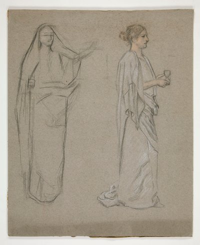 Két nő: tanulj alkotó: Edwin Austin Abbey