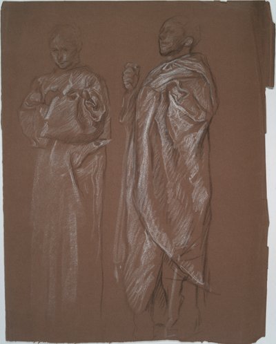 Azonosítatlan tanulmány alkotó: Edwin Austin Abbey