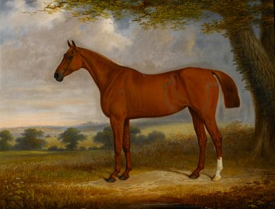 Gesztenyevadász tájban, 1867 alkotó: Edwin Brown