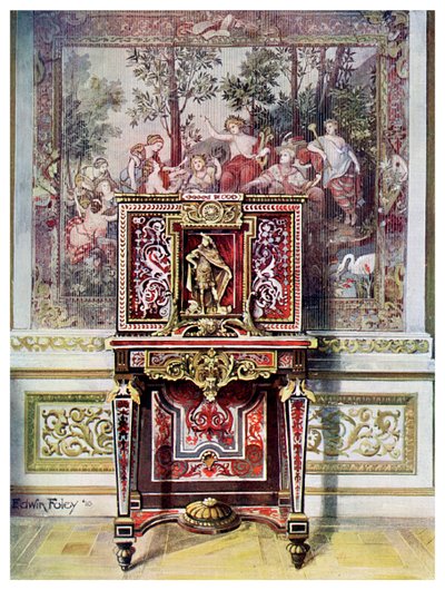 Boulle esküvői doboz, 1910. alkotó: Edwin Foley