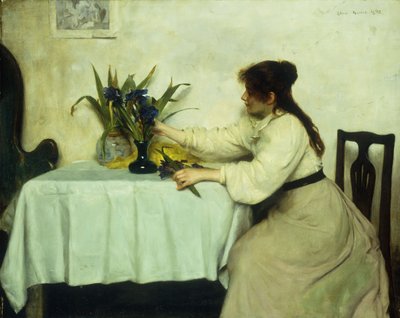 Virágkötés, 1897 alkotó: Edwin Harris
