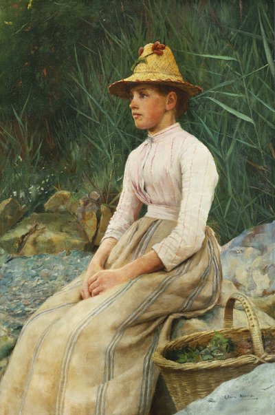 A kagyló lány, alkotó: Edwin Harris
