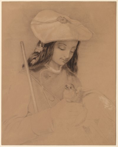 Highland Lassie. alkotó: Edwin Landseer