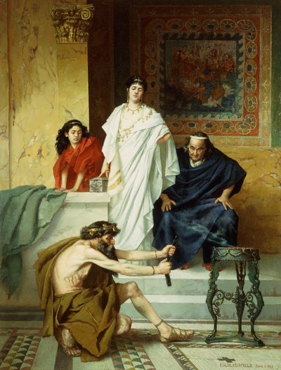 Felkészülés az áldozatra alkotó: Edwin Howland Blashfield