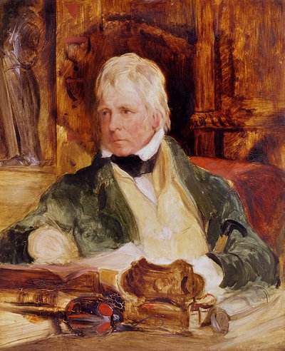Sir Walter Scott portréja, 1824 körül alkotó: Edwin Landseer