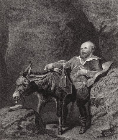 Sancho Panza alkotó: Edwin Landseer