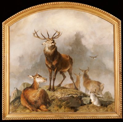Jelenet Braemarban – Felvidéki szarvas alkotó: Edwin Landseer