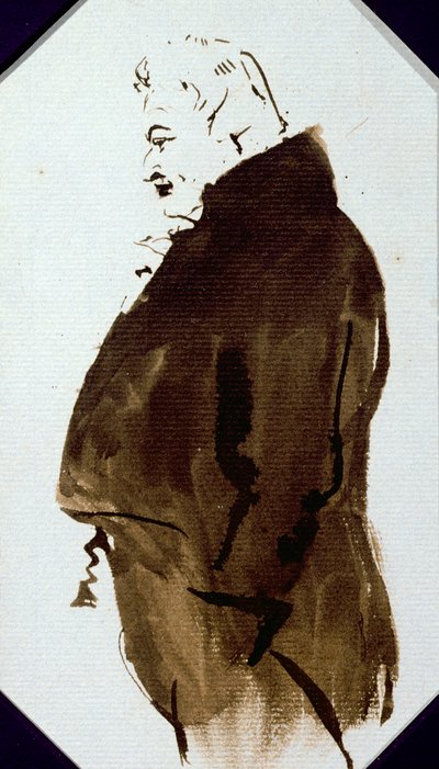 Sydney Smith (1771-1845) 1821 körül (ceruza és WC papíron) alkotó: Edwin Landseer