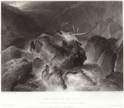 A szarvasbika halála alkotó: Edwin Landseer