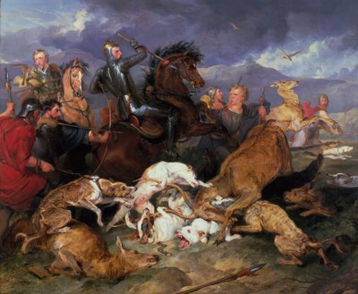 Chevy Chase vadászata alkotó: Edwin Landseer