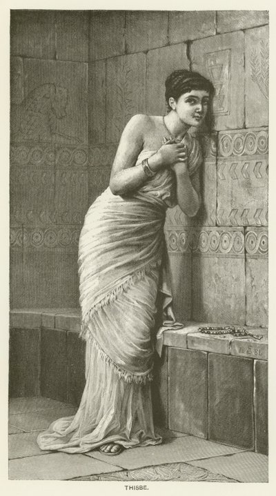 Thisbe alkotó: Edwin Longsden Long