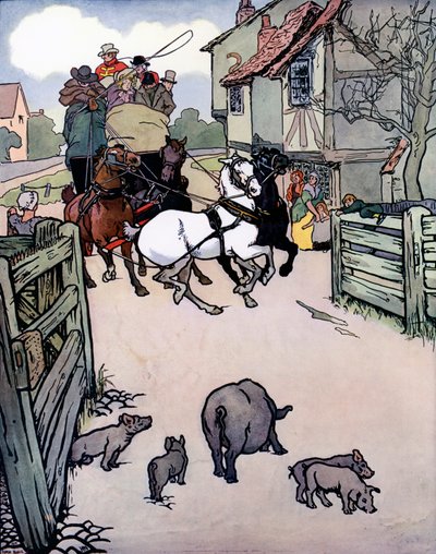 Probléma a fordulatnál (színes litó) alkotó: Edwin Noble