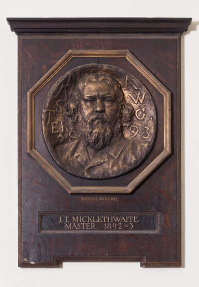 John T. Micklethwaite érem, 1893 körül alkotó: Edwin Roscoe Mullins