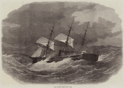 HMS Captain, a közelmúltban elveszett a tengeren alkotó: Edwin Weedon