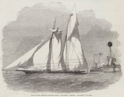 Royal Thames Yacht-Club Schooner Match, A cápa kerekedik az egér fényhajója alkotó: Edwin Weedon