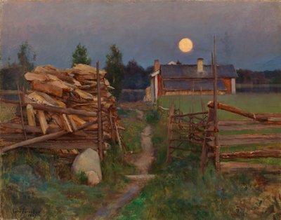 Nyári éjszaka holdja alkotó: Eero Järnefelt