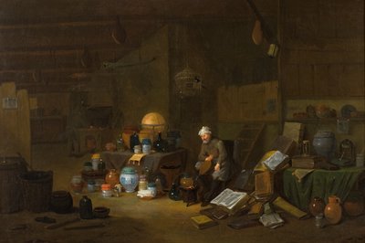Az alkímista alkotó: Egbert van the Elder (studio of) Heemskerck