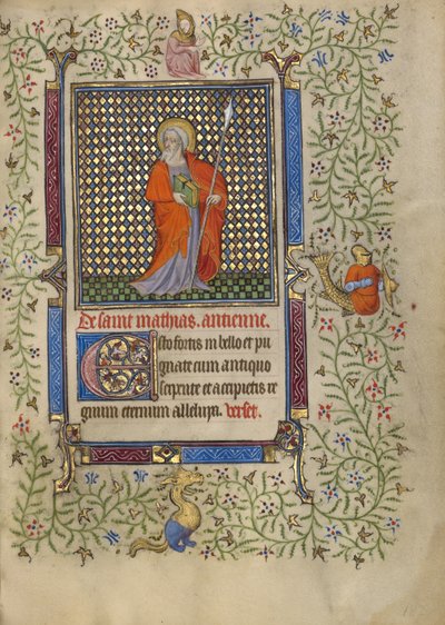 Szent Mátyás alkotó: Egerton Master