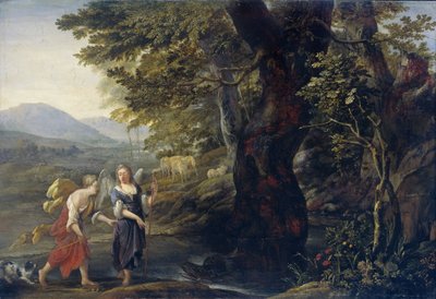 Tóbiás és az angyal alkotó: Eglon van der Neer