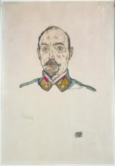 Osztrák tiszt alkotó: Egon Schiele