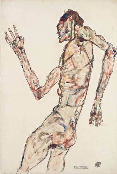 A táncos alkotó: Egon Schiele