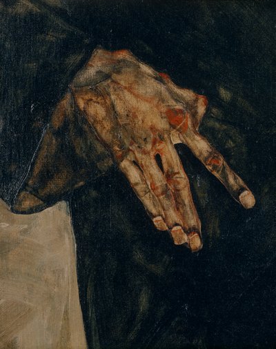 Die Eremiten (olaj, vászon) alkotó: Egon Schiele